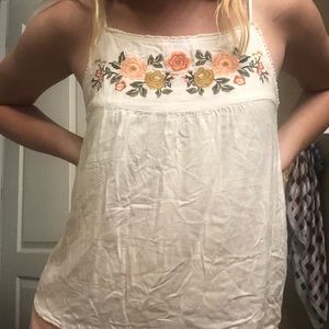 super pretty embroidered cami